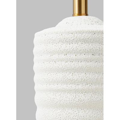 Generation Lighting Designers - Waveland Table Lamp - Porous White - CT1201PRW1