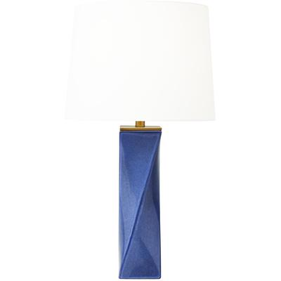 Generation Lighting Designers - Lagos Table Lamp - Frosted Blue - CT1211FRB1