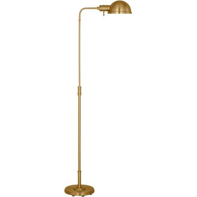 Generation Lighting Designers - Belmont Large Task Floor Lamp - Burnished Brass - CT1251BBS1