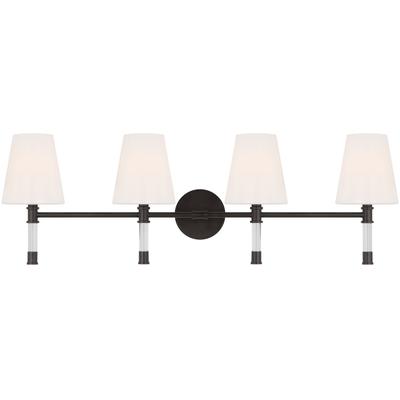 Generation Lighting Designers - Hanover 4-Light Vanity Fixture - Aged Iron - CV1054AI