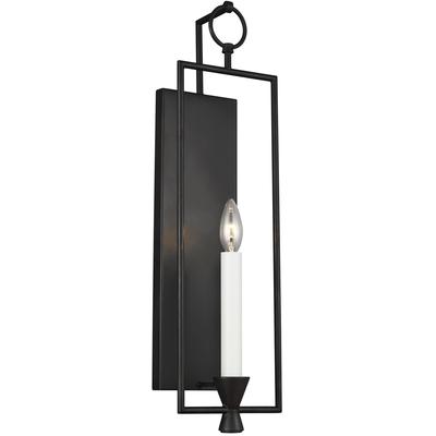 Generation Lighting Designers - Keystone Sconce - Aged Iron - CW1021AI