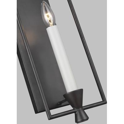 Generation Lighting Designers - Keystone Sconce - Aged Iron - CW1021AI