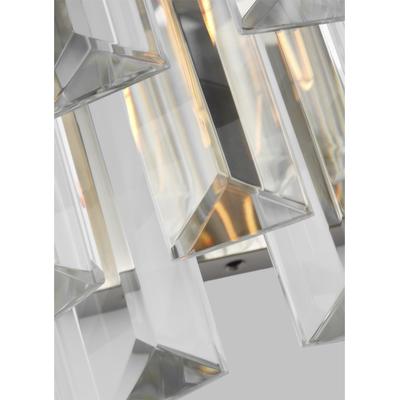 Generation Lighting Designers - Arden Sconce - Polished Nickel - CW1061PN