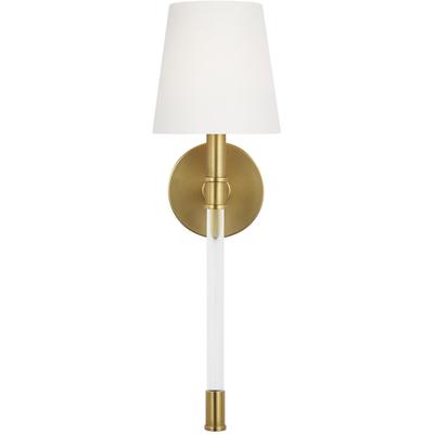 Generation Lighting Designers - Hanover Sconce - Burnished Brass - CW1081BBS