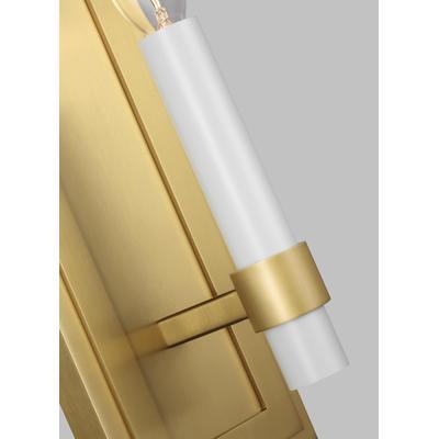 Generation Lighting Designers - Marston Single Wall Sconce - Burnished Brass - CW1231BBS