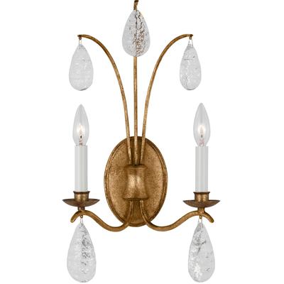 Generation Lighting Designers - Shannon Large Sconce - Antique Gild - CW1292ADB