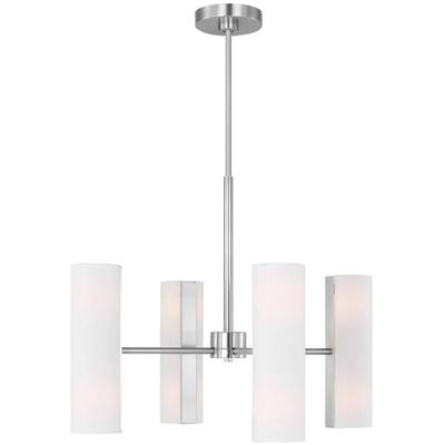 Generation Lighting Designers - Capalino Medium Chandelier - Brushed Steel - DJC1048BS