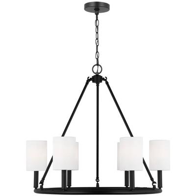 Generation Lighting Designers - Egmont Large Chandelier - Midnight Black - DJC1086MBK