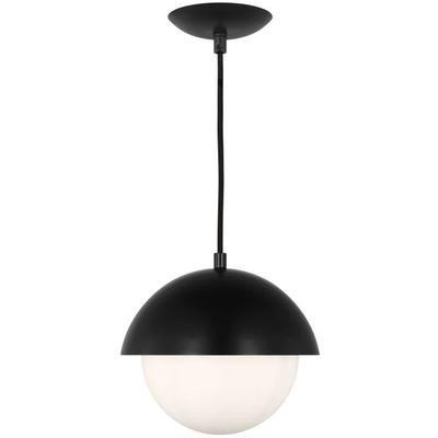 Generation Lighting Designers - Hyde Small Pendant - Midnight Black - DJP1021MBK