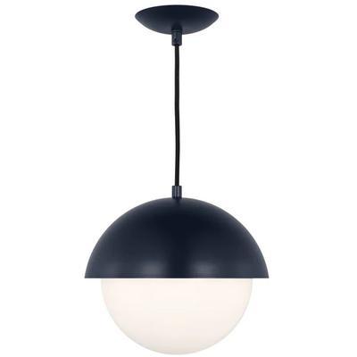 Generation Lighting Designers - Hyde Medium Pendant - Navy - DJP1031NVY