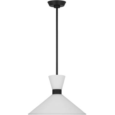 Generation Lighting Designers - Belcarra Medium Pendant - Midnight Black - DJP1091MBK