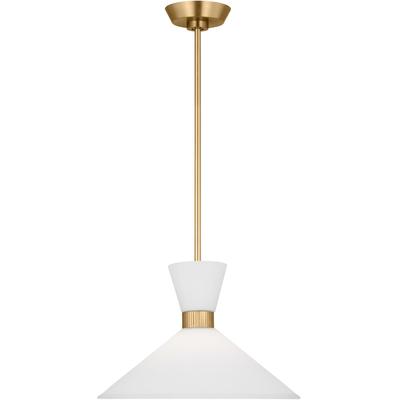 Generation Lighting Designers - Belcarra Medium Pendant - Satin Brass - DJP1091SB