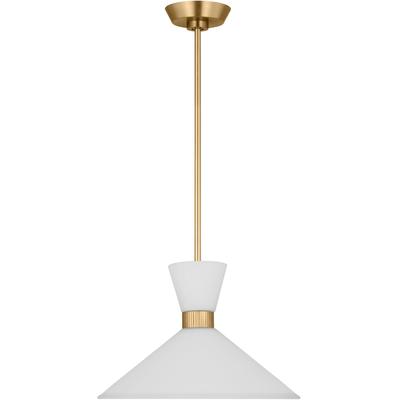 Generation Lighting Designers - Belcarra Medium Pendant - Satin Brass - DJP1091SB