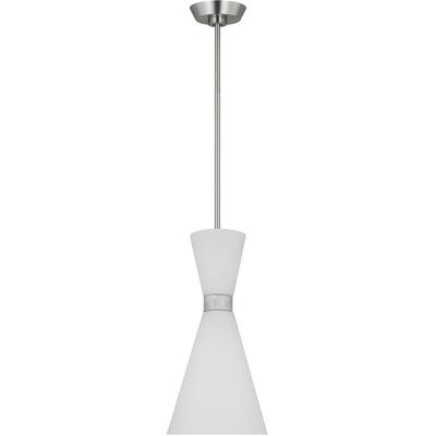 Generation Lighting Designers - Belcarra Small Pendant - Brushed Steel - DJP1101BS