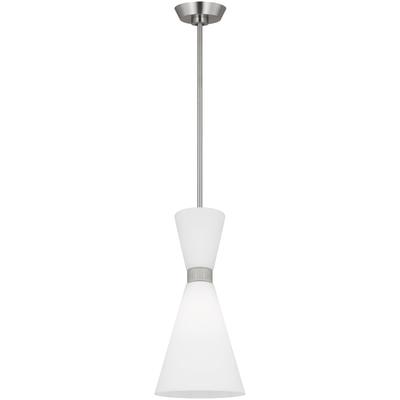 Generation Lighting Designers - Belcarra Small Pendant - Brushed Steel - DJP1101BS