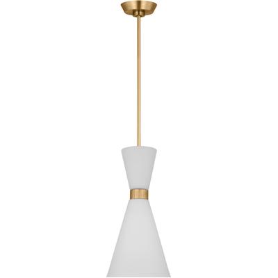 Generation Lighting Designers - Belcarra Small Pendant - Satin Brass - DJP1101SB