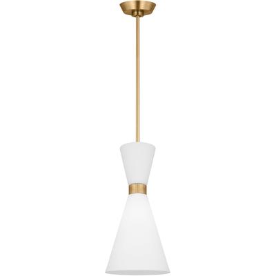 Generation Lighting Designers - Belcarra Small Pendant - Satin Brass - DJP1101SB