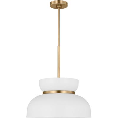 Generation Lighting Designers - Pemberton Medium Pendant - Matte White - DJP1111SBMWT