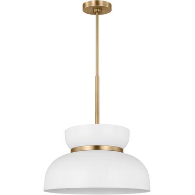 Generation Lighting Designers - Pemberton Medium Pendant - Matte White - DJP1111SBMWT