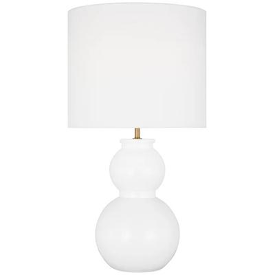 Generation Lighting Designers - Buckley Medium Table Lamp - Gloss White - DJT1051GW1