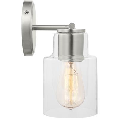 Generation Lighting Designers - Sayward 2-Light Bath Fixture - Brushed Steel - DJV1002BS