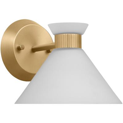 Generation Lighting Designers - Belcarra Small Sconce - Satin Brass - DJV1011SB