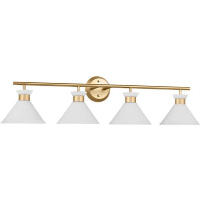 Generation Lighting Designers - Belcarra 4-Light Bath Vanity Fixture - Satin Brass - DJV1014SB