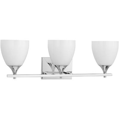 Generation Lighting Designers - Toffino 3-Light Bath Fixture - Chrome - DJV1023CH