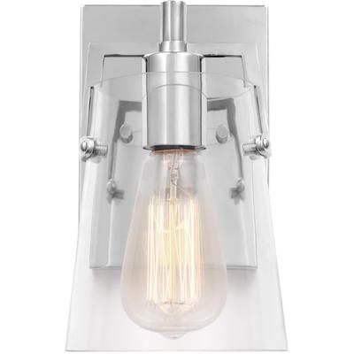 Generation Lighting Designers - Crofton Small Sconce - Chrome - DJV1031CH