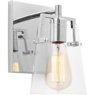 Generation Lighting Designers - Crofton Small Sconce - Chrome - DJV1031CH