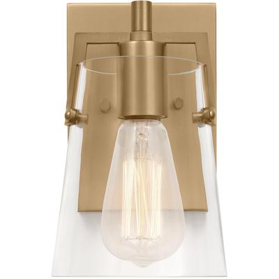 Generation Lighting Designers - Crofton Small Sconce - Satin Brass - DJV1031SB