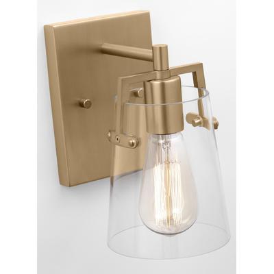 Generation Lighting Designers - Crofton Small Sconce - Satin Brass - DJV1031SB