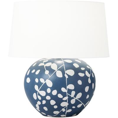 Generation Lighting Designers - Nan Table Lamp - Semi Matte Navy Blue - HT1011WLSMNB1