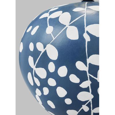 Generation Lighting Designers - Nan Table Lamp - Semi Matte Navy Blue - HT1011WLSMNB1