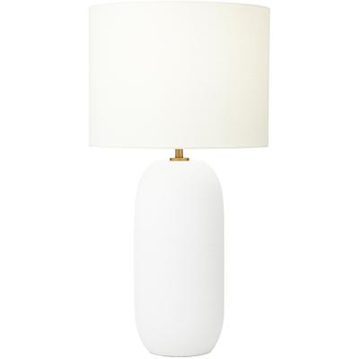 Generation Lighting Designers - Fanny Slim Table Lamp - Matte White Ceramic - HT1061MWC1