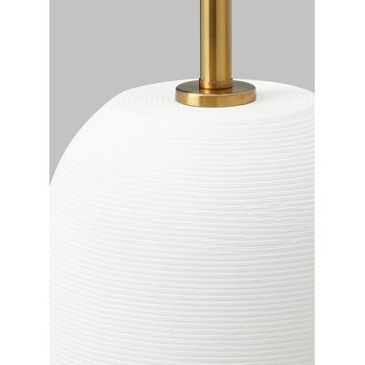 Generation Lighting Designers - Fanny Slim Table Lamp - Matte White Ceramic - HT1061MWC1