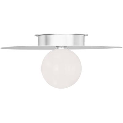 Generation Lighting Designers - Nodes Large Flush Mount - Polished Nickel - KF1021PN