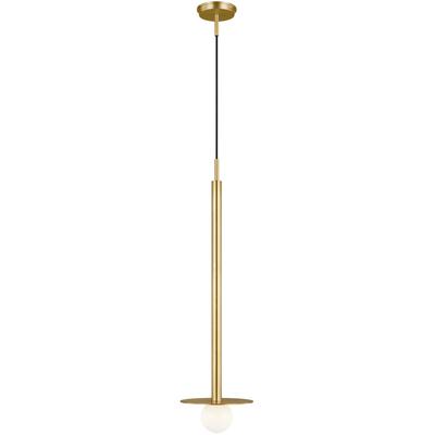 Generation Lighting Designers - Nodes Tall Pendant - Burnished Brass - KP1011BBS