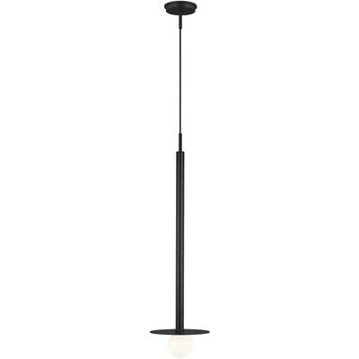 Generation Lighting Designers - Nodes Tall Pendant - Midnight Black - KP1011MBK