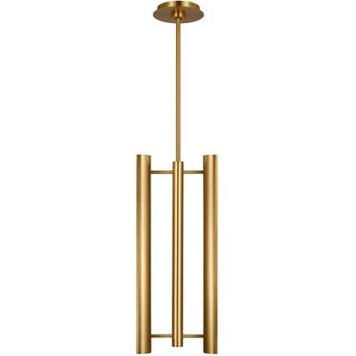 Generation Lighting Designers - Carson 2-Light Pendant - Burnished Brass - KP1092BBS