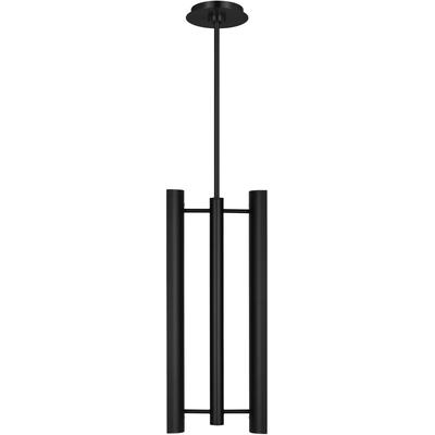 Generation Lighting Designers - Carson 2-Light Pendant - Midnight Black - KP1092MBK