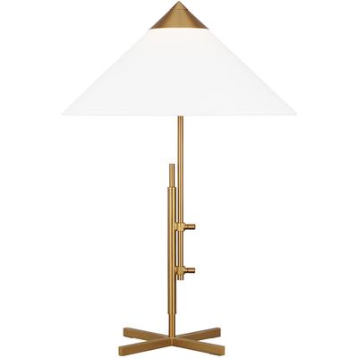 Generation Lighting Designers - Franklin Table Lamp - Burnished Brass - KT1281BBS1