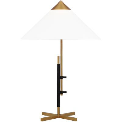 Generation Lighting Designers - Franklin Table Lamp - Burnished Brass/Deep Bronze - KT1281BBSBNZ1