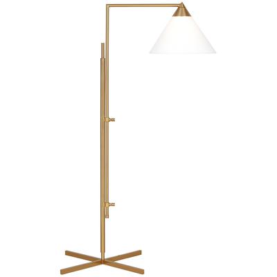 Generation Lighting Designers - Franklin Task Floor Lamp - Burnished Brass - KT1301BBS1