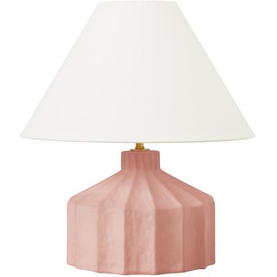 Generation Lighting Designers - Veneto Small Table Lamp - Dusty Rose - KT1331DR1