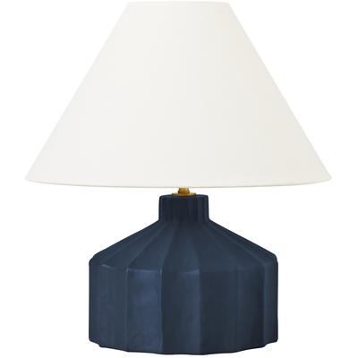 Generation Lighting Designers - Veneto Small Table Lamp - Matte Medium Blue Wash - KT1331MMBW1