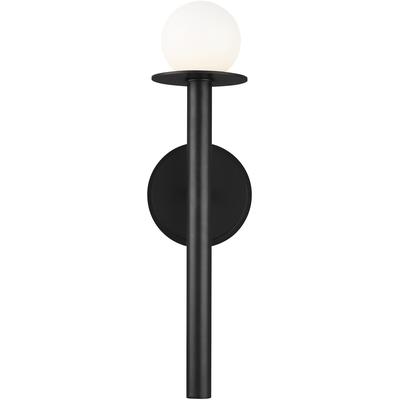 Generation Lighting Designers - Nodes Sconce - Midnight Black - KW1001MBK