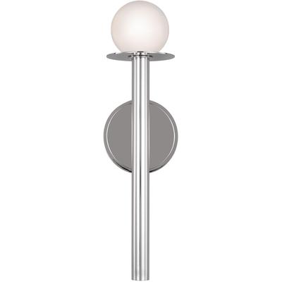 Generation Lighting Designers - Nodes Sconce - Polished Nickel - KW1001PN