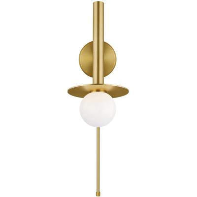 Generation Lighting Designers - Nodes Pivot Sconce - Burnished Brass - KW1021BBS