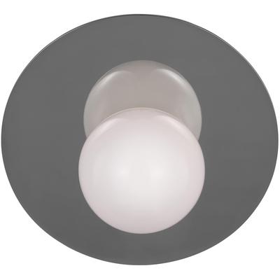 Generation Lighting Designers - Nodes Large Angled Sconce - Polished Nickel - KW1041PN